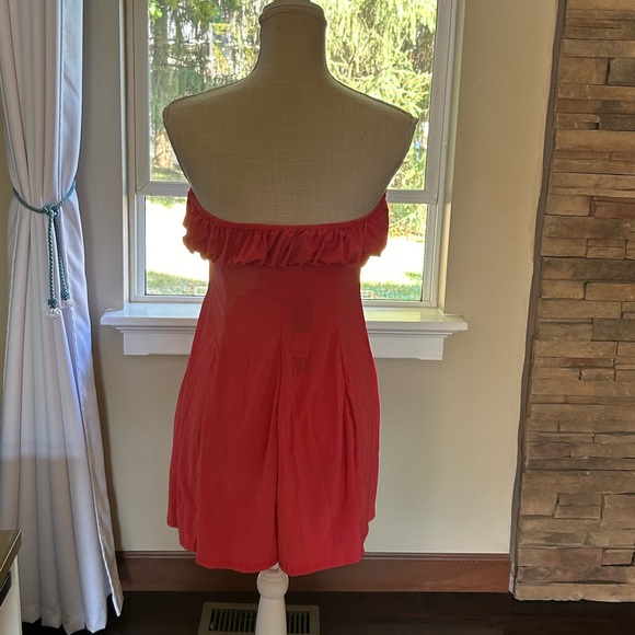 Fashion Nova Macie Fit And Flare Dress In Coral-Sz.Medium🌺 - Picture 6 of 6